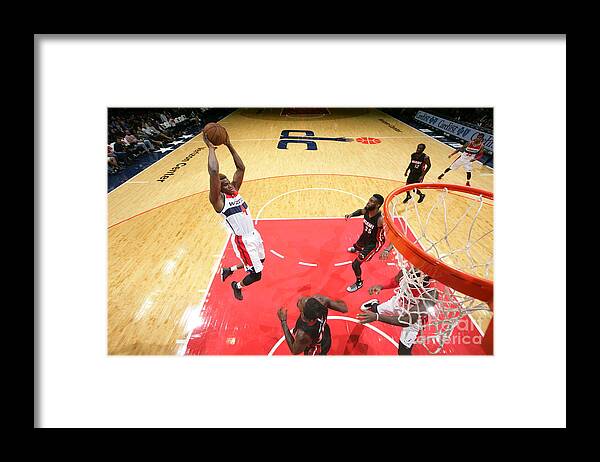 Nba Pro Basketball Framed Print featuring the photograph Danuel House by Ned Dishman