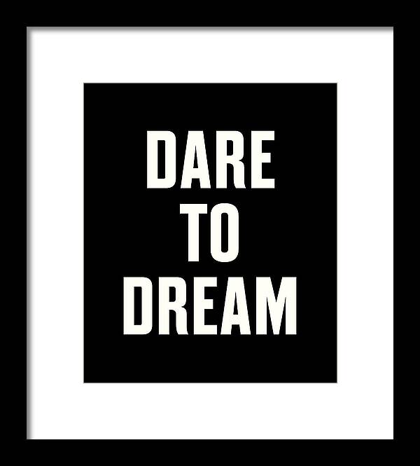 The March Framed Print featuring the digital art Dare to Dream by Time
