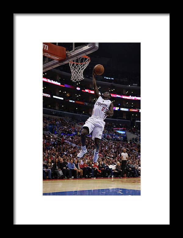 Nba Pro Basketball Framed Print featuring the photograph Darren Collison by Jeff Gross
