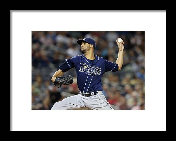 David Price Framed Print featuring the photograph David Price by Jim Mcisaac