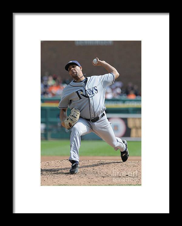 David Price Framed Print featuring the photograph David Price by Mark Cunningham