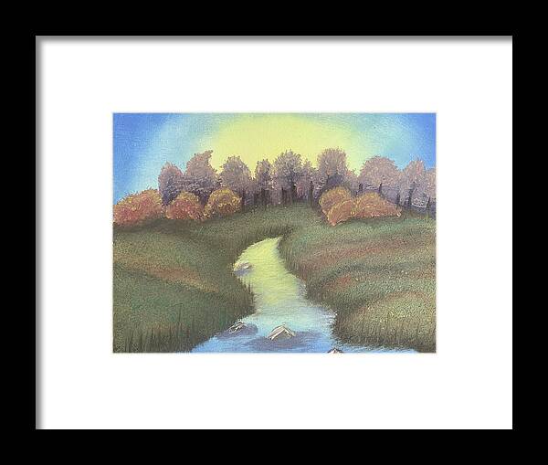 Sunrise Framed Print featuring the painting Dawn by Lisa White