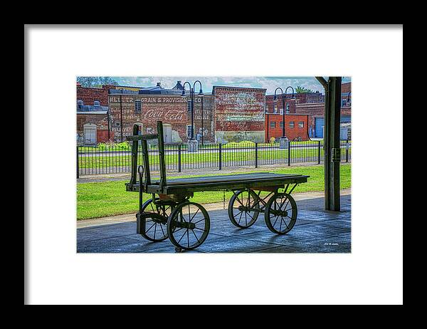 Railroad Framed Print featuring the photograph Days Gone By by Dale R Carlson
