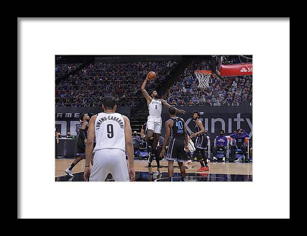 Nba Pro Basketball Framed Print featuring the photograph Deandre Jordan by Rocky Widner