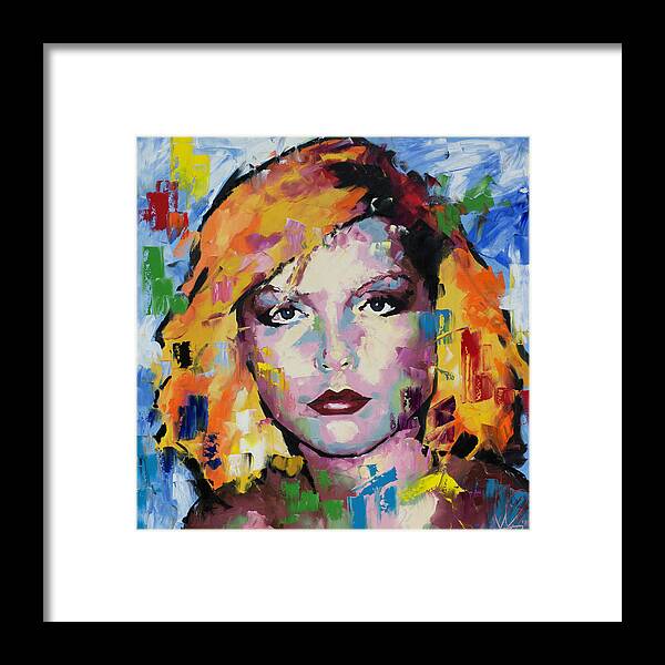 Dbbie Harry Framed Print featuring the painting Debbie Harry by Richard Day