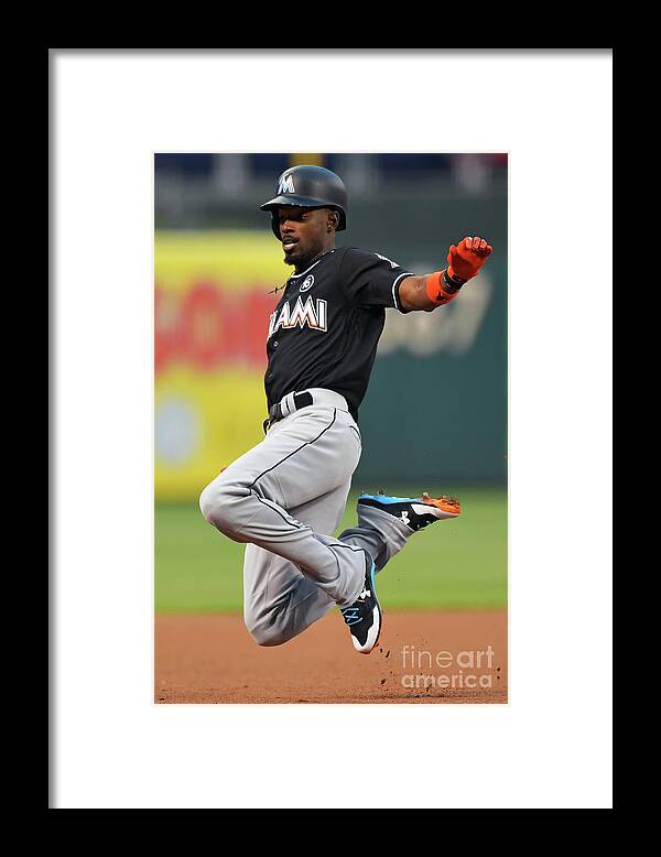 People Framed Print featuring the photograph Dee Gordon by Drew Hallowell