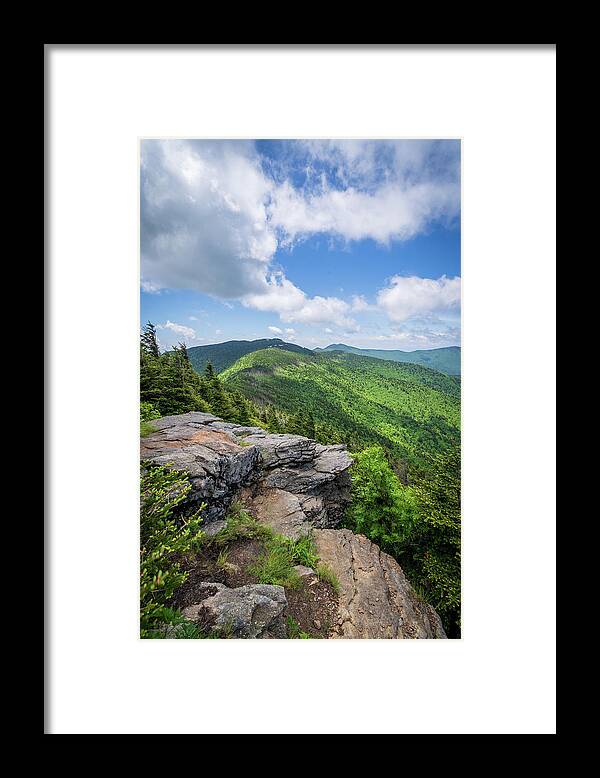 Landscapes Framed Print featuring the photograph Deep Gap Trail by Bill Martin