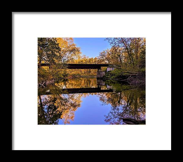  Framed Print featuring the photograph Deep Lock Quarry by Brad Nellis