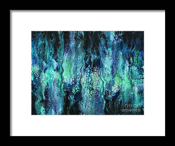 Sea Framed Print featuring the painting Deep Sea Dreams IV by Lucy Arnold