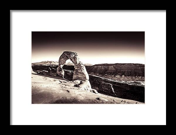 Utah Framed Print featuring the photograph Delicate Arch 1 by Mark Gomez