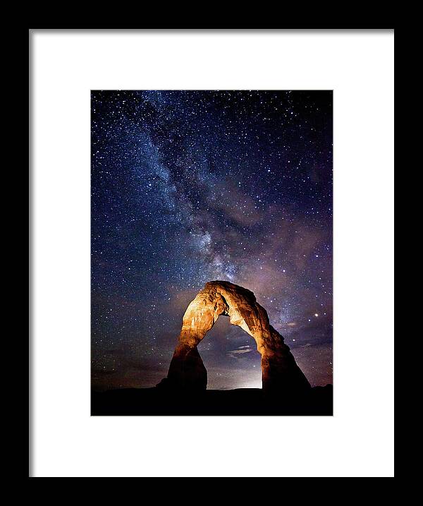 Arches Framed Print featuring the photograph Delicate Light by Darren White
