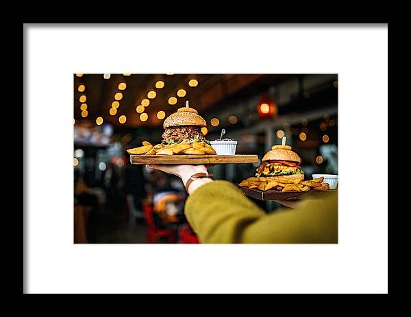Chicken Meat Framed Print featuring the photograph Delicious meal by StefaNikolic