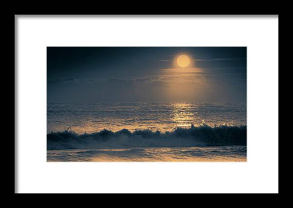 Top Artist Framed Print featuring the photograph 4143 Delray Beach Atlantic Ocean by Amyn Nasser Neptune Gallery