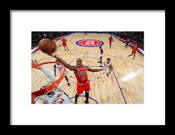 Nba Pro Basketball Framed Print featuring the photograph Demar Derozan by Chris Schwegler