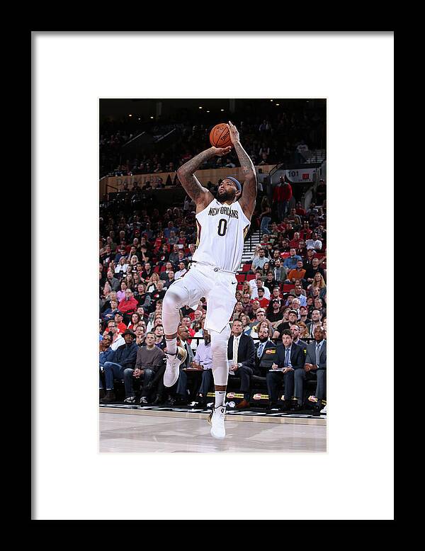 Demarcus Cousins Framed Print featuring the photograph Demarcus Cousins by Sam Forencich