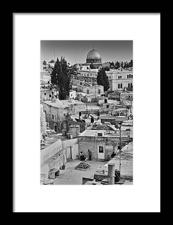  Framed Print featuring the photograph Dentist's waiting room in Jerusalem by Ioannis Konstas
