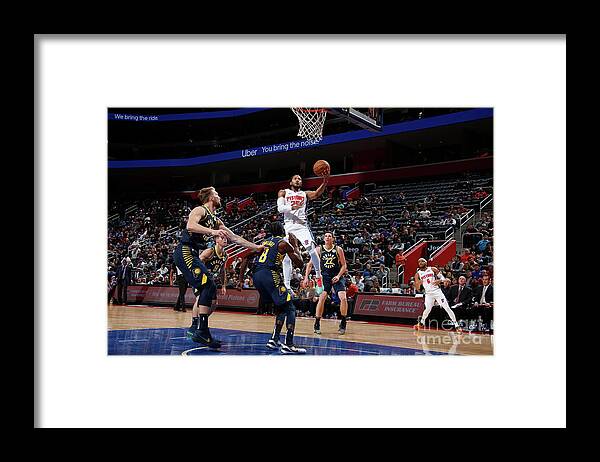 Nba Pro Basketball Framed Print featuring the photograph Derrick Rose by Brian Sevald