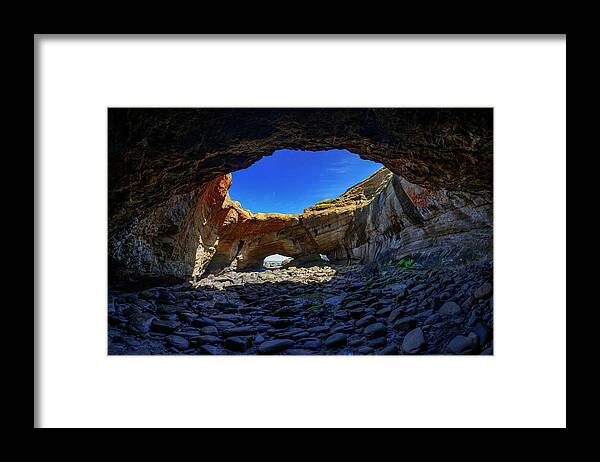Oregon Coast Framed Print featuring the photograph Devils Punchbowl 2 by Pelo Blanco Photo