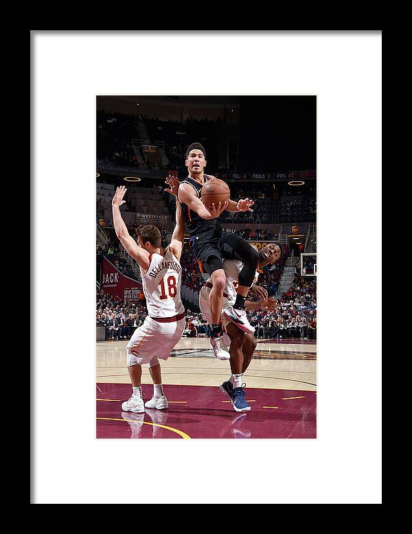 Devin Booker Framed Print featuring the photograph Devin Booker by David Liam Kyle