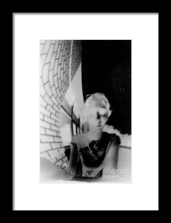 Pinhole Photography Framed Print featuring the photograph Distorted Portrait by Expressions By Stephanie