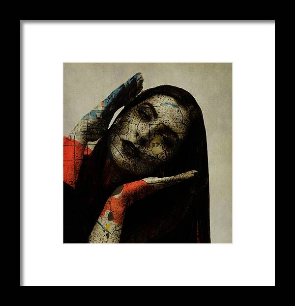Women Framed Print featuring the digital art Do What You Gotta Do by Paul Lovering