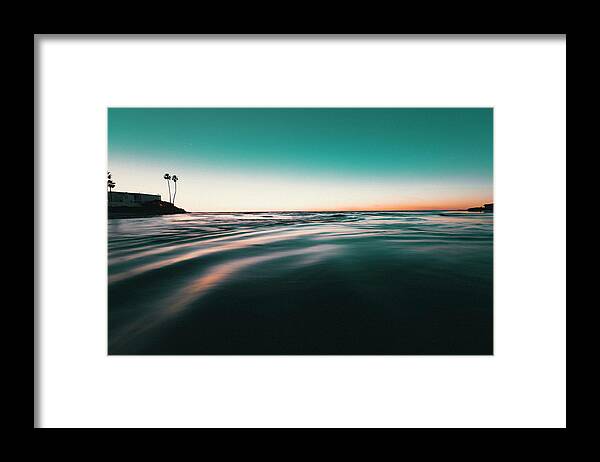  Framed Print featuring the photograph Dog less dog beach by Local Snaps Photography