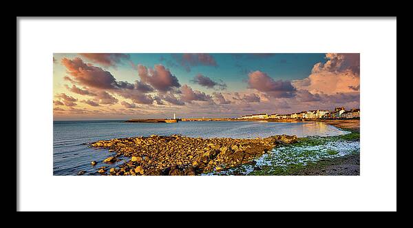 Andbc Framed Print featuring the photograph Donaghadee Evening by Martyn Boyd