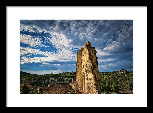 Castle Framed Print featuring the photograph Don't Ruin the View by Portia Olaughlin