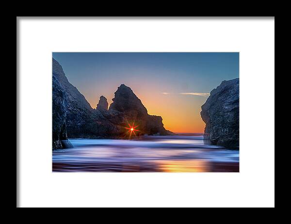 Arch Framed Print featuring the photograph Door to the Sun by Peter Tellone