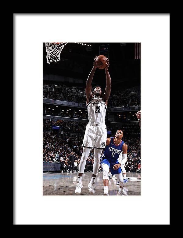 Nba Pro Basketball Framed Print featuring the photograph Dorian Finney-smith by Stephen Gosling