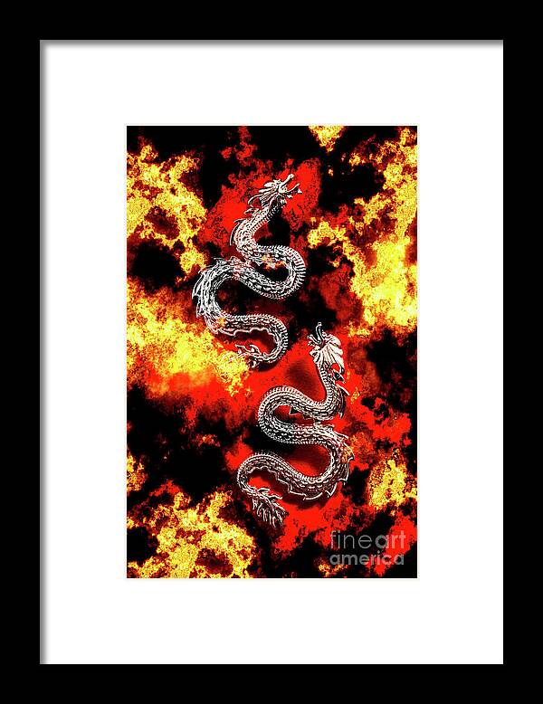 Dragon Framed Print featuring the photograph Double Dragon by Jorgo Photography