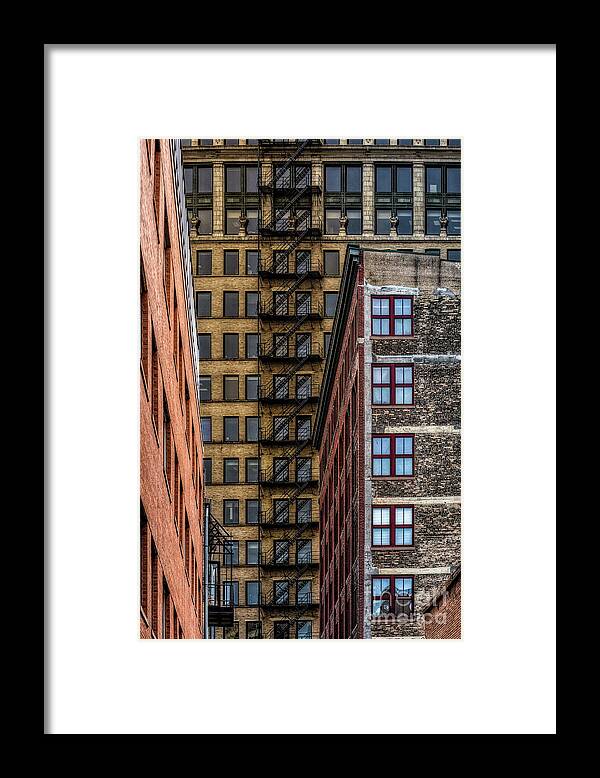 Urban Framed Print featuring the photograph Downtown by Jarrod Erbe