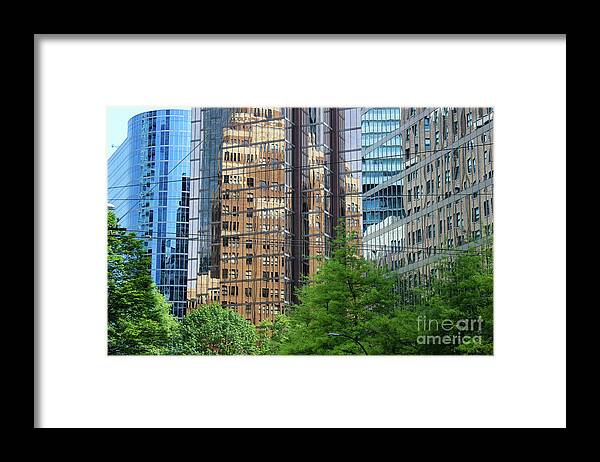 Vancouver Framed Print featuring the photograph Downtown Vancouver by Wilko van de Kamp Fine Photo Art