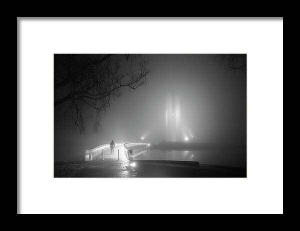 Astrophotography Framed Print featuring the photograph Dream Walk by Ari Rex