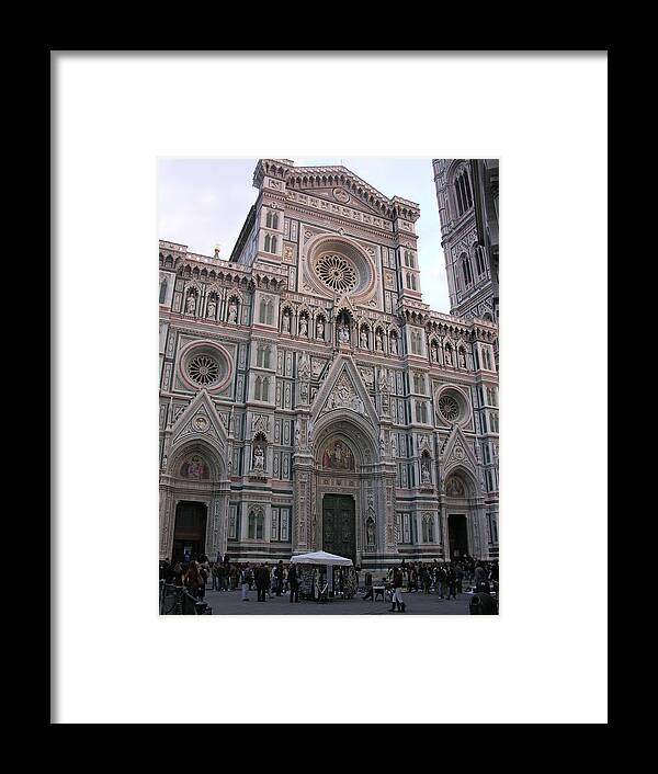 Duomo Framed Print featuring the photograph Duomo of Florence by Regina Muscarella