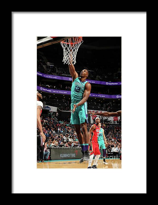 Dwight Howard Framed Print featuring the photograph Dwight Howard by Kent Smith