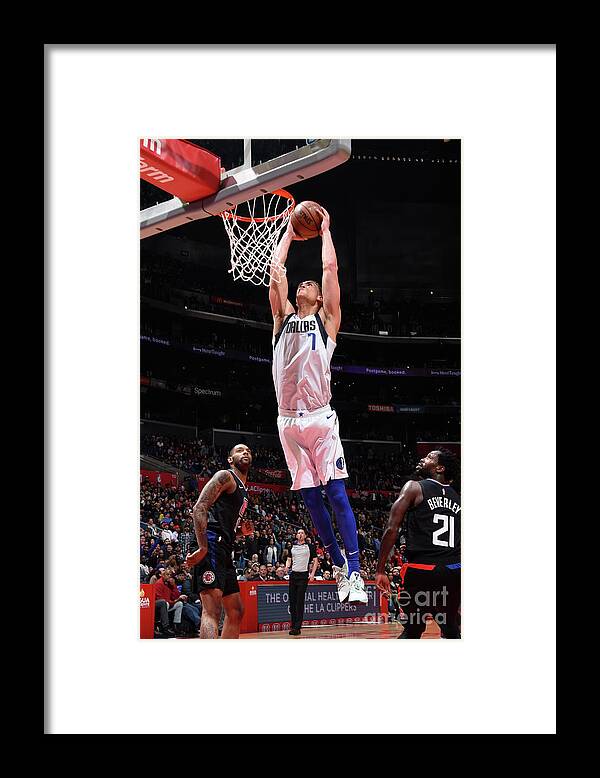 Dwight Powell Framed Print featuring the photograph Dwight Powell by Adam Pantozzi