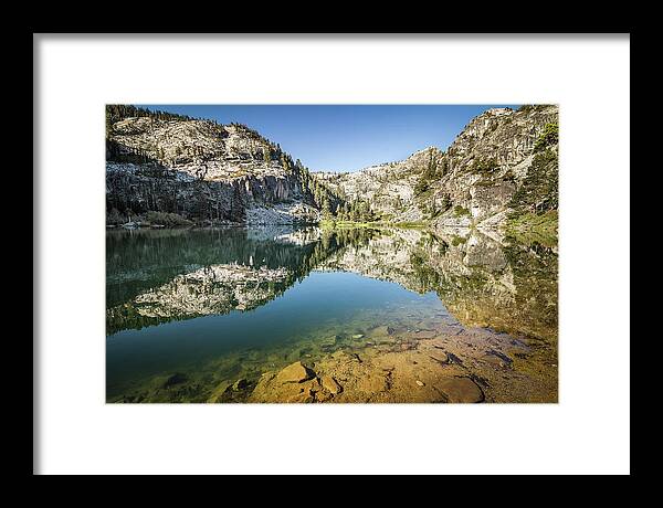 California Framed Print featuring the photograph Eagle Lake Lake Tahoe by Gary Geddes