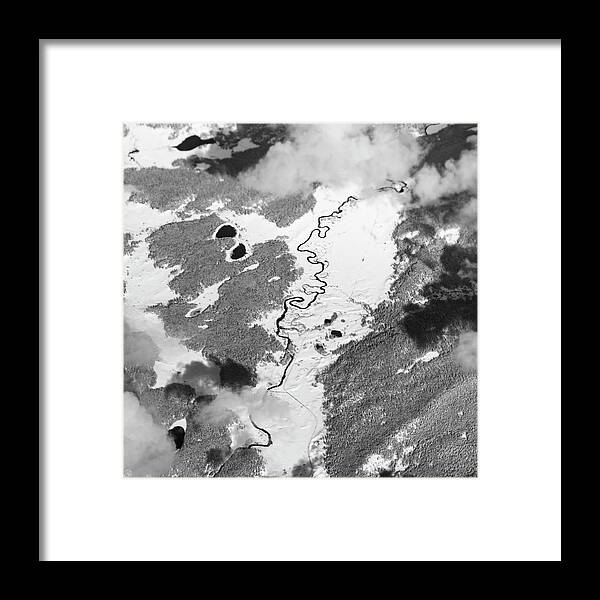 Aerial Framed Print featuring the photograph Eagle View by Melissa Southern