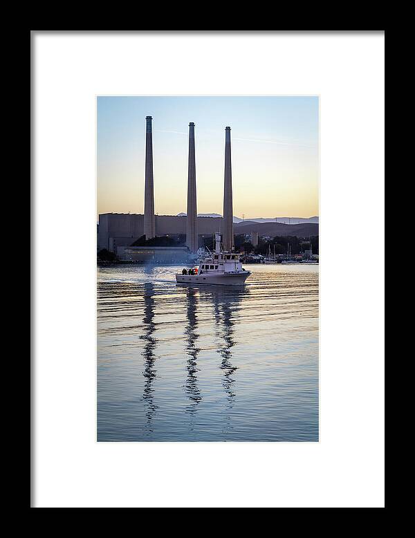 Fisherman Framed Print featuring the photograph Early Excursion by Gina Cinardo