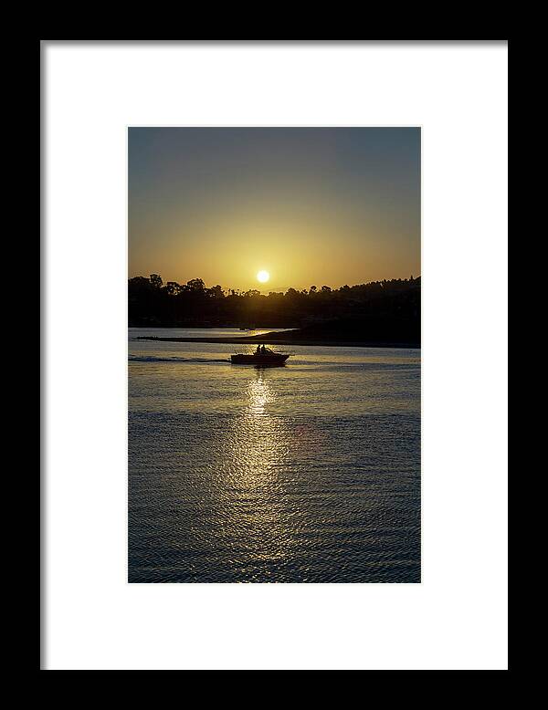 Fisherman Framed Print featuring the photograph Early Morning Fishing 2 by Gina Cinardo