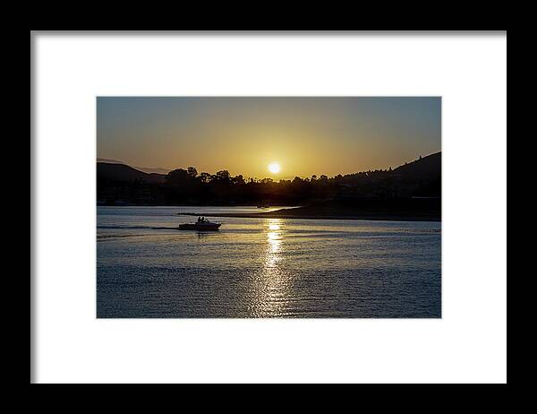Fisherman Framed Print featuring the photograph Early Morning Fishing by Gina Cinardo