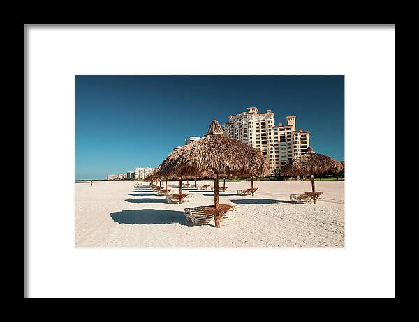 Florida Framed Print featuring the photograph Early Morning Marco Island Beach by Gary Slawsky