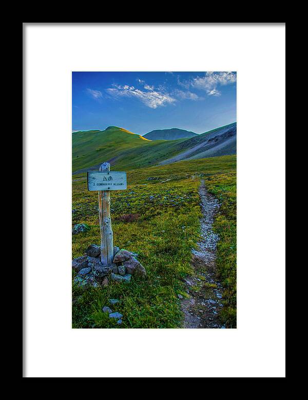 Cmt Framed Print featuring the photograph Early Morning on the CMT by Doug Scrima