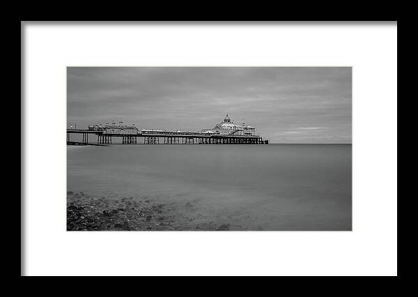 Eastbourne Framed Print featuring the photograph Eastbourne Pier by Andrew Lalchan