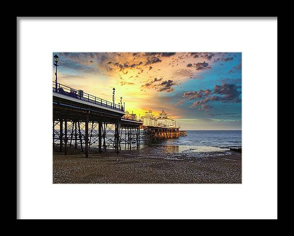 Eastbourne Framed Print featuring the photograph Eastbourne Sunrise by Gareth Parkes