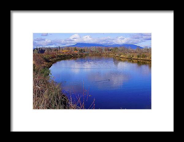 Winter Sunlight Framed Print featuring the photograph Ebb Tide by Fred Bailey