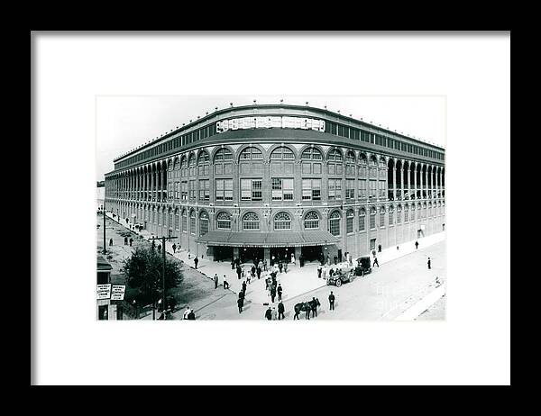 Ebbets Framed Print featuring the photograph Ebbets Field Major League Ballpark by Action