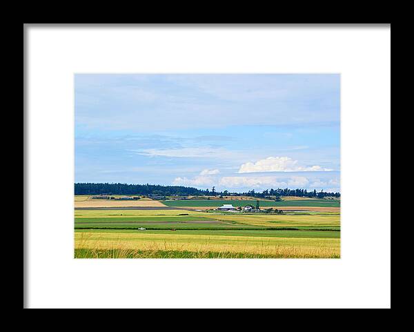 Landscape Framed Print featuring the photograph Ebey's Landing National Historical Reserve by Bill TALICH