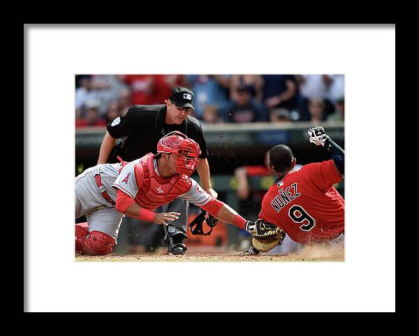 People Framed Print featuring the photograph Eduardo Nunez by Hannah Foslien